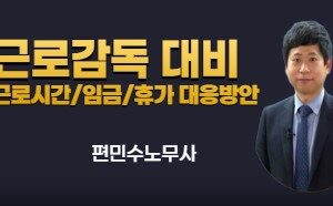 근로감독대비,최신근로시간,임금휴가대응 방안 ver2